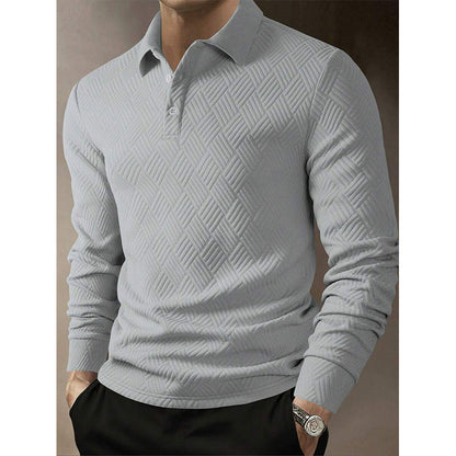 ⏳ Limited Time 50% Off! 💥Men's Textured Long Sleeve Lightweight Sweatshirt