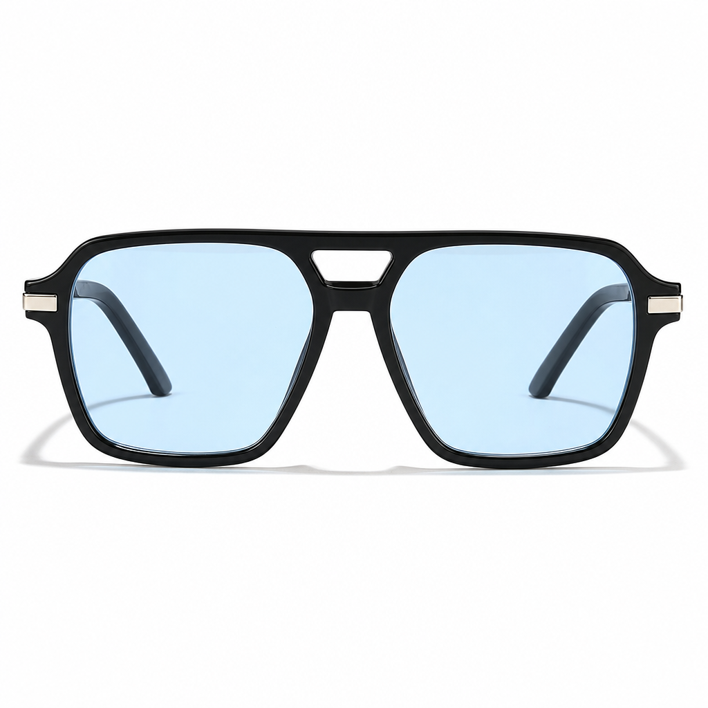 Vintage Retro Square Frame Sunglasses