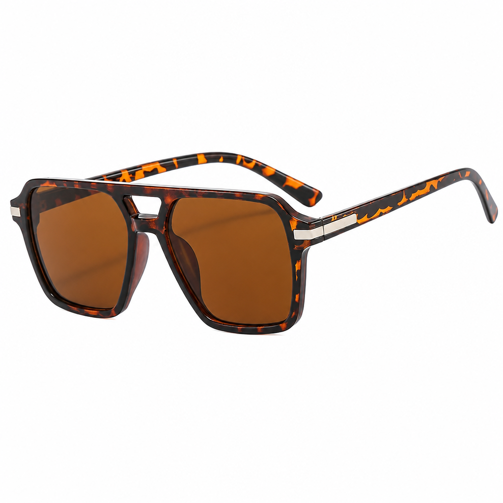 Vintage Retro Square Frame Sunglasses