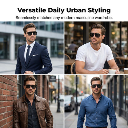Men's Retro Square Fashion Sunglasses