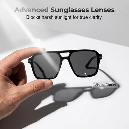Men's Retro Square Fashion Sunglasses