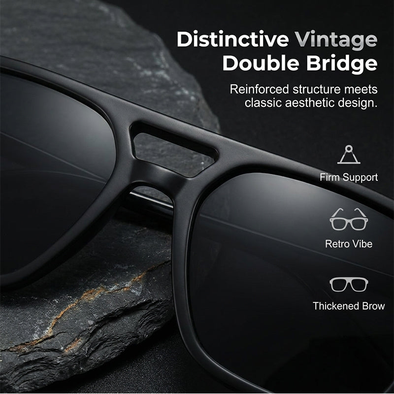 Men's Retro Square Fashion Sunglasses
