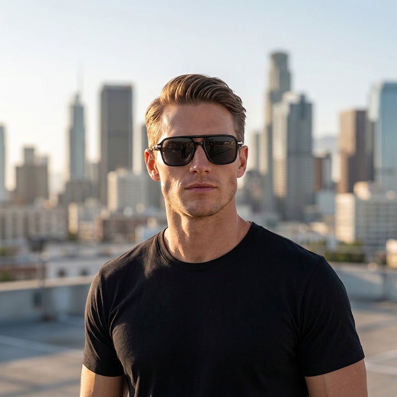 Men's Retro Square Fashion Sunglasses