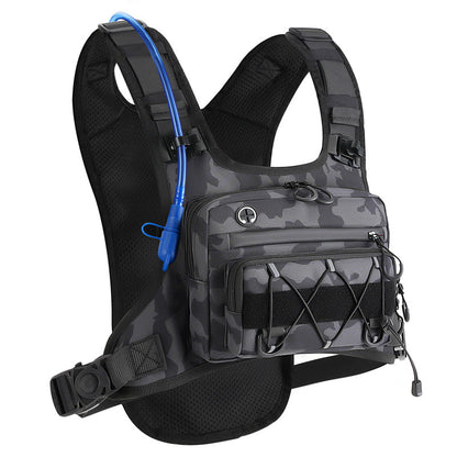 Chest Bag Hydration Ready Cycling Vest Pack for Men