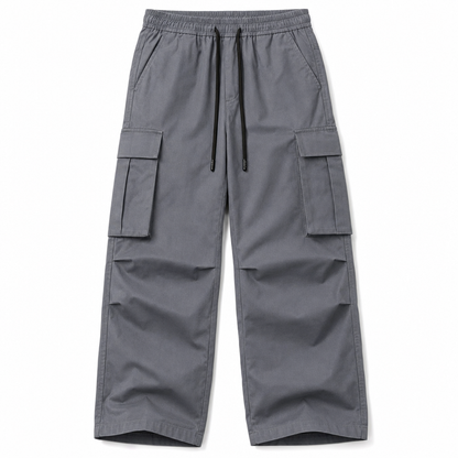 👖 Lightweight Feel, Utility Pockets | Men's Drawstring Cargo Pants