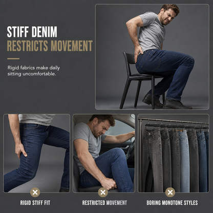 Men's Slim Fit Ripped Jeans
