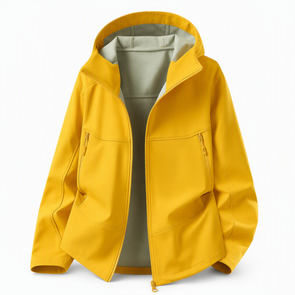 🌧️ Weather-Ready Protection, Easy Movement | Unisex Hooded Softshell Jacket ⚡ Free Shipping