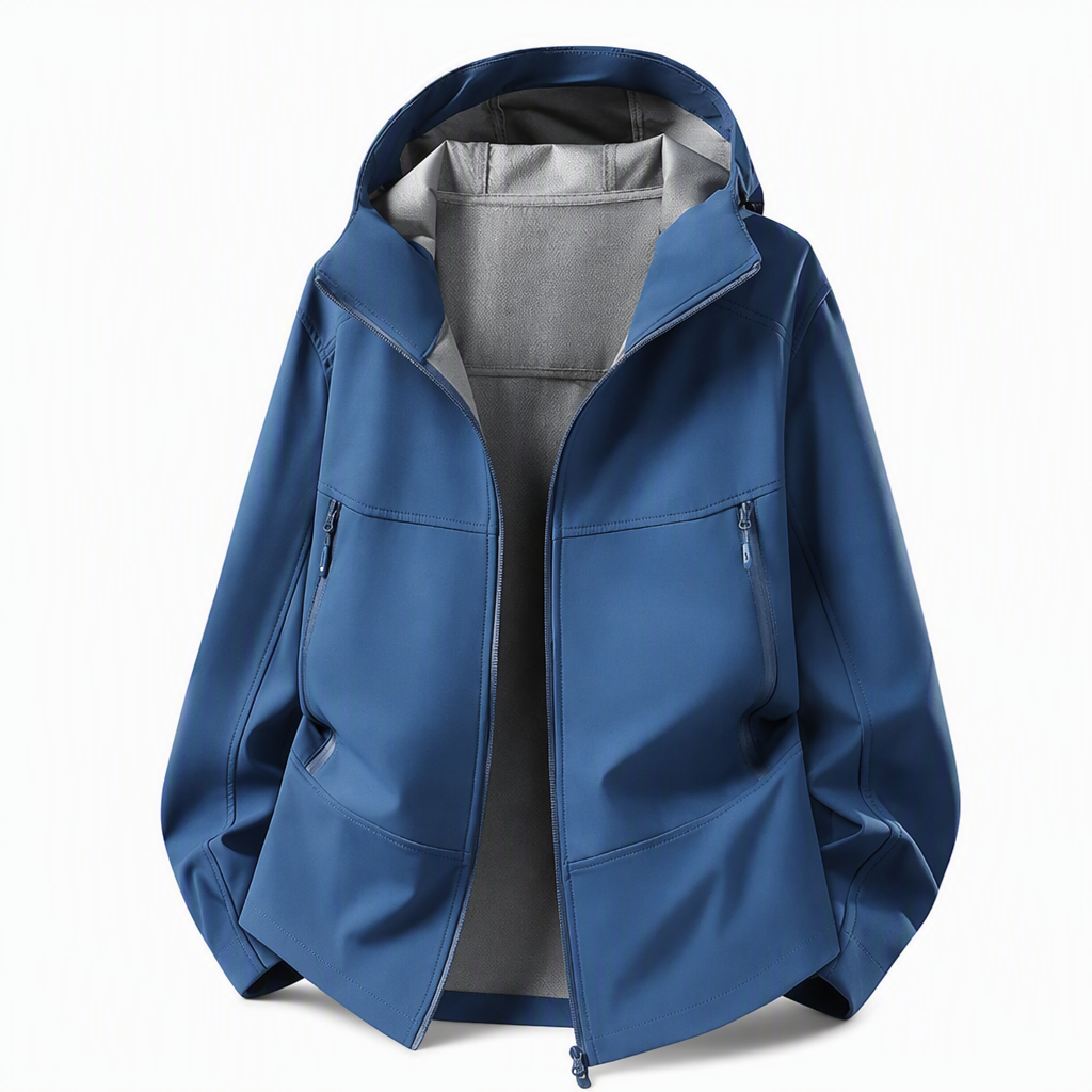 🌧️ Weather-Ready Protection, Easy Movement | Unisex Hooded Softshell Jacket ⚡ Free Shipping