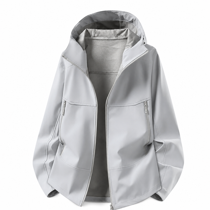 🌧️ Weather-Ready Protection, Easy Movement | Unisex Hooded Softshell Jacket ⚡ Free Shipping