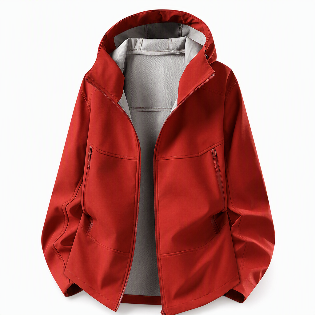 🌧️ Weather-Ready Protection, Easy Movement | Unisex Hooded Softshell Jacket ⚡ Free Shipping