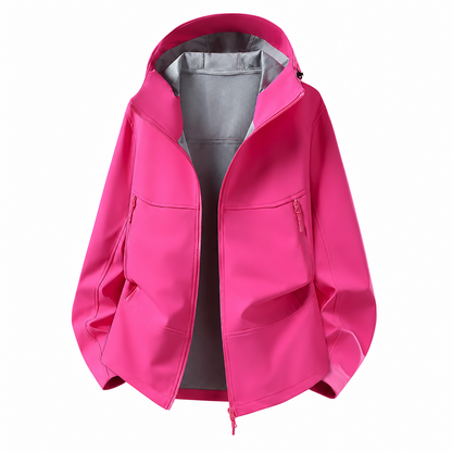 🌧️ Weather-Ready Protection, Easy Movement | Unisex Hooded Softshell Jacket ⚡ Free Shipping