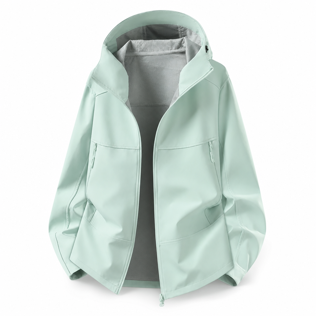 🌧️ Weather-Ready Protection, Easy Movement | Unisex Hooded Softshell Jacket ⚡ Free Shipping
