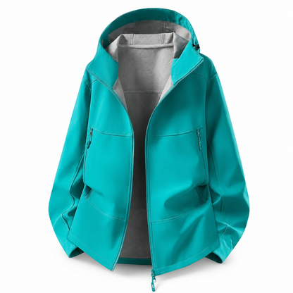 🌧️ Weather-Ready Protection, Easy Movement | Unisex Hooded Softshell Jacket ⚡ Free Shipping