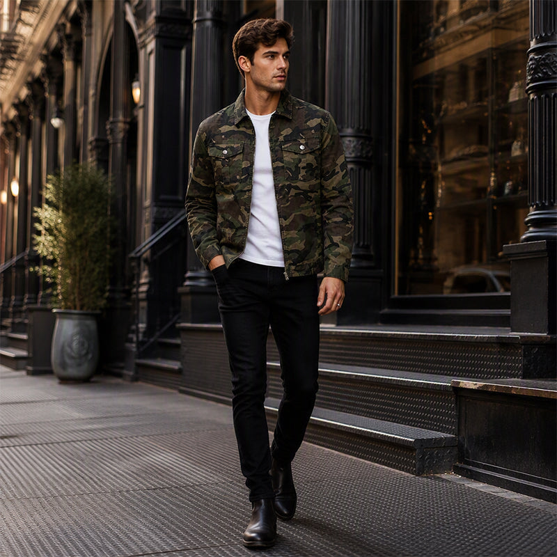 Men‘s Street-Ready Denim Jacket