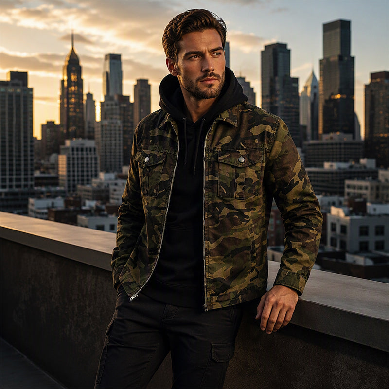 Men‘s Street-Ready Denim Jacket