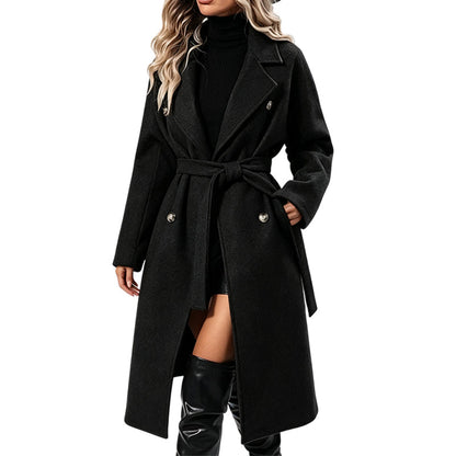 Refined Belted Trench Coat
