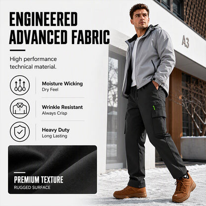 🧥 Built for Cold Days | Men’s Windproof Thermal Outdoor Pants