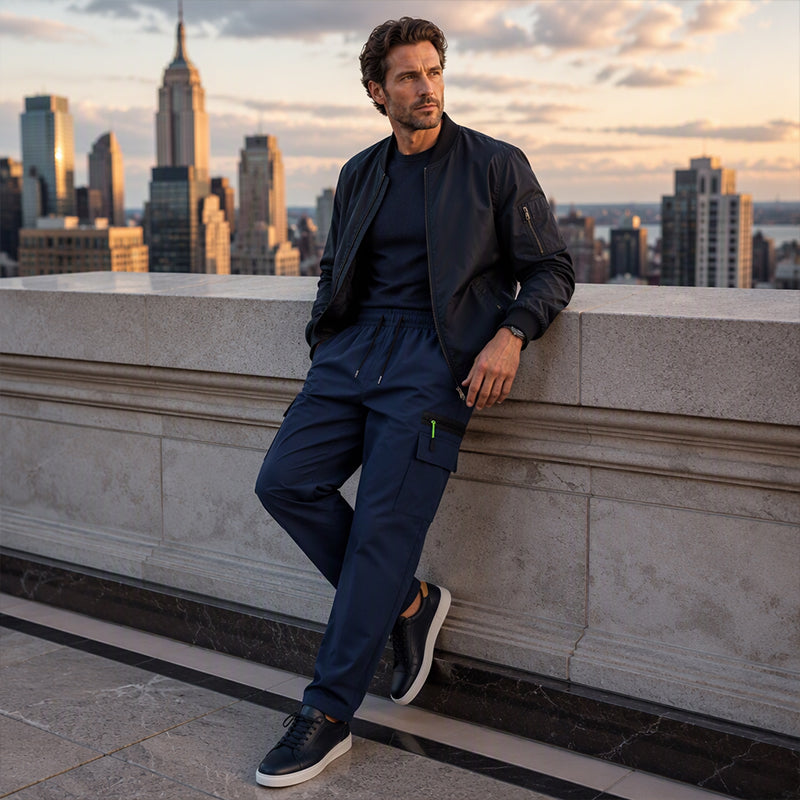 🧥 Built for Cold Days | Men’s Windproof Thermal Outdoor Pants