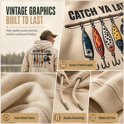 Elastic Ribbing & Comfortable Fit, Classic Casual — Men’s Vintage Hoodie 👕✨