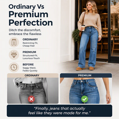 👖 Women's Casual Stretchy High-Waisted Jeans✨