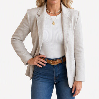Women's Classic Single Button Blazer