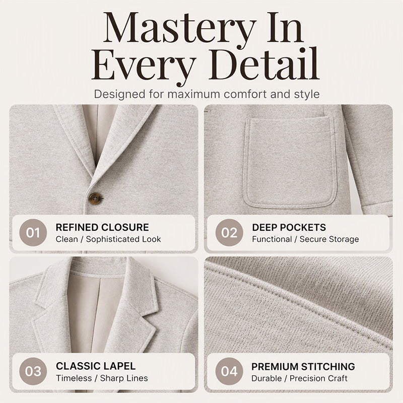 Women's Classic Single Button Blazer