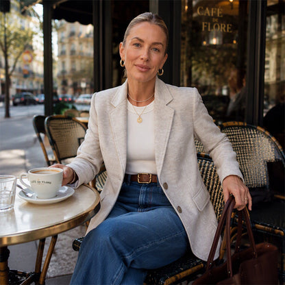 Women's Classic Single Button Blazer
