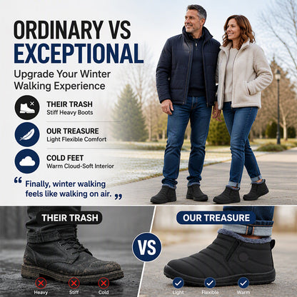 Unisex Winter Warm Non-Slip Waterproof Shoes