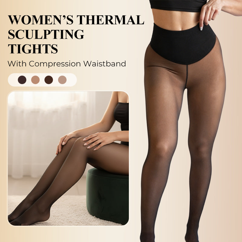 ❄️ LIMITED-TIME 50% OFF! ✨ Form-fitting fleece leggings with single seam — Stay warm & show off your perfect figure🤎