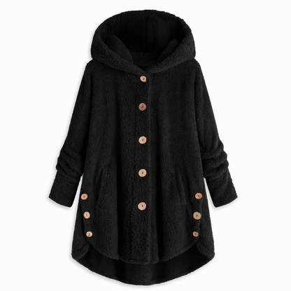 🌸Hot Sale🧥 Women's Plus Size Fleece Hooded Coat – M-4XL & Six Colors | Comfortable & Long-Lasting, Easy to Style ✨