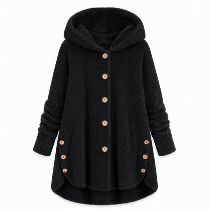 🌸Hot Sale🧥 Women's Plus Size Fleece Hooded Coat – M-4XL & Six Colors | Comfortable & Long-Lasting, Easy to Style ✨