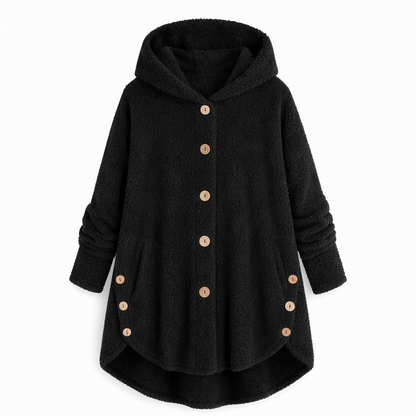 🌸Hot Sale🧥 Women's Plus Size Fleece Hooded Coat – M-4XL & Six Colors | Comfortable & Long-Lasting, Easy to Style ✨