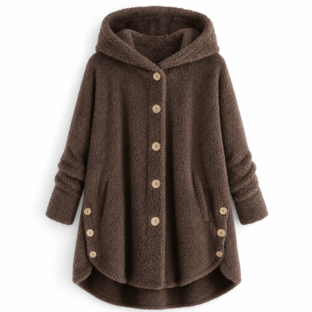 🌸Hot Sale🧥 Women's Plus Size Fleece Hooded Coat – M-4XL & Six Colors | Comfortable & Long-Lasting, Easy to Style ✨