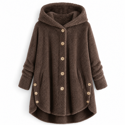 🌸Hot Sale🧥 Women's Plus Size Fleece Hooded Coat – M-4XL & Six Colors | Comfortable & Long-Lasting, Easy to Style ✨