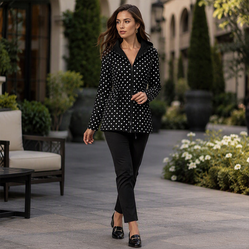 🐆Reversible Design, Two Looks in One🧥 Women's Reversible Leopard Print Hooded Jacket – Reversible & Leopard Print ✨