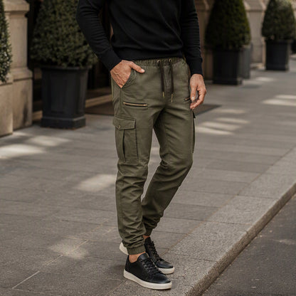Men's Casual Slim Fit Cargo Pants