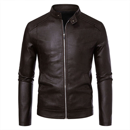 Warm Slim-Fit Biker Jacket 🏍️✨ – Stylish & Cozy Outerwear | Free Shipping 🚚
