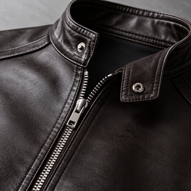 Warm Slim-Fit Biker Jacket 🏍️✨ – Stylish & Cozy Outerwear | Free Shipping 🚚