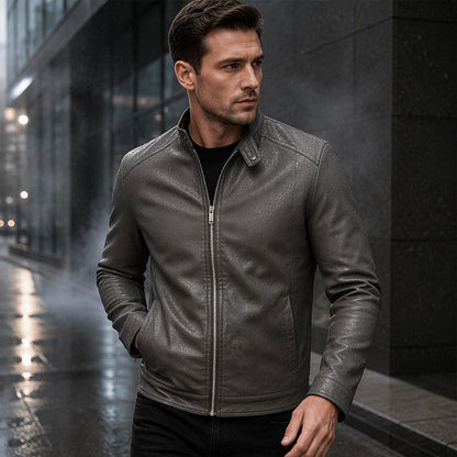 Warm Slim-Fit Biker Jacket 🏍️✨ – Stylish & Cozy Outerwear | Free Shipping 🚚