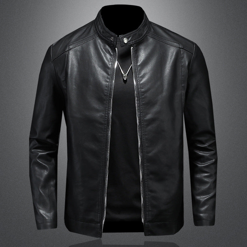 Warm Slim-Fit Biker Jacket 🏍️✨ – Stylish & Cozy Outerwear | Free Shipping 🚚