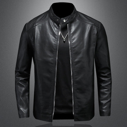 Warm Slim-Fit Biker Jacket 🏍️✨ – Stylish & Cozy Outerwear | Free Shipping 🚚