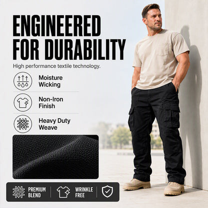 Men's Outdoor Multi-Pocket Cargo Pants