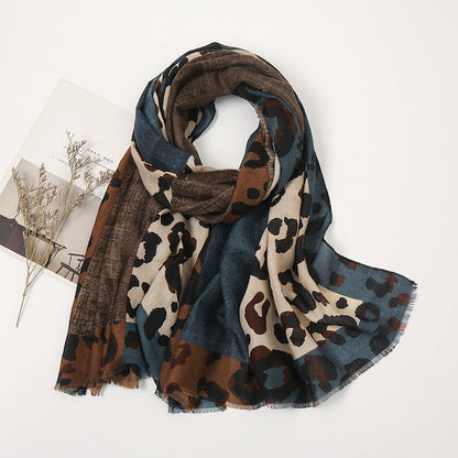 🧣 Versatile Lightweight Leopard Print Shawl Scarf 🐆✨ – 50% OFF | 30-Day Money-Back Guarantee