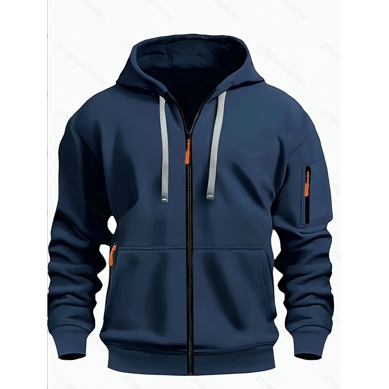 Men's Casual Thermal Hooded Jacket