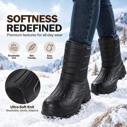 🖤Black Friday Sale:50% OFF🖤 ❄️Unisex Plush-Lined Waterproof Snow Boots