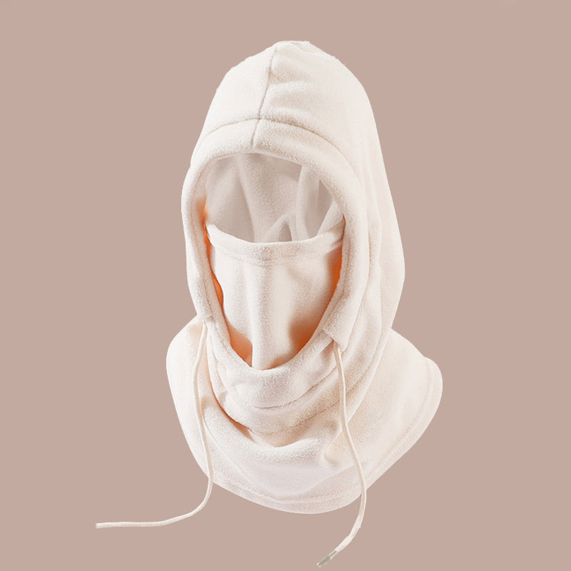 All-in-one thermal winter face mask & hood