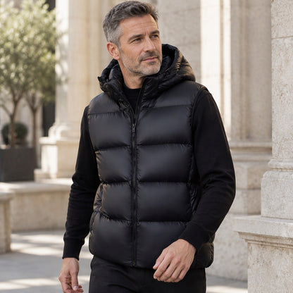 Hot Sale 50% OFF🔥Men's Lightweight Thermal Hooded Vest