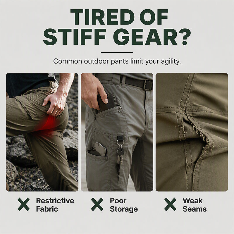 Men's Outdoor Stretch Cargo Pants