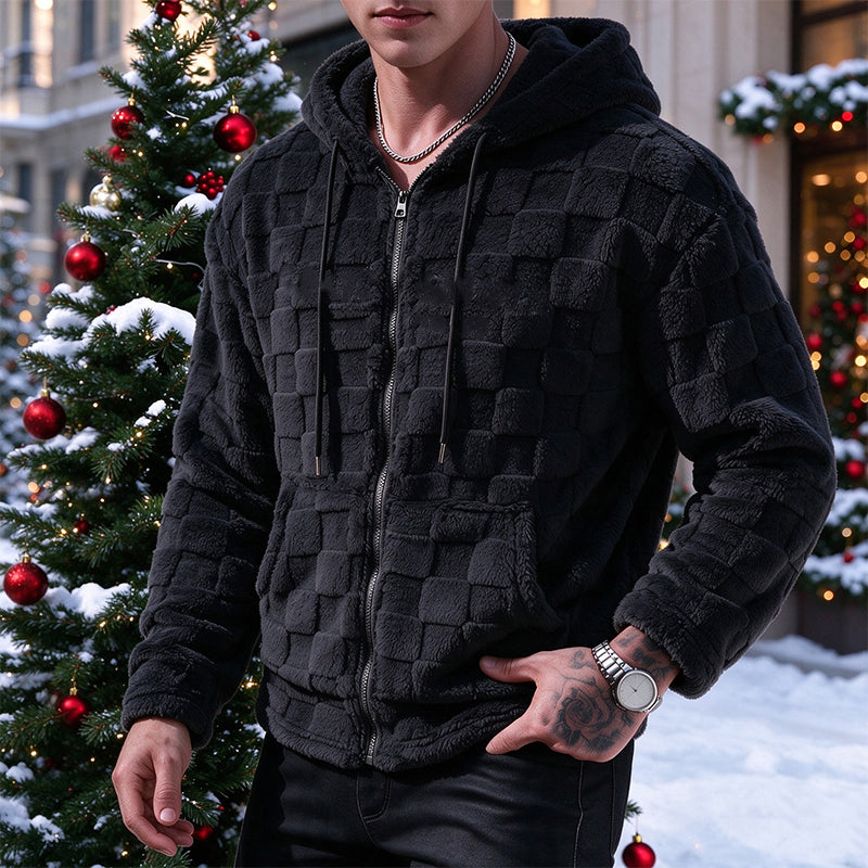 Men's Casual Winter Warm Hooded Jacket