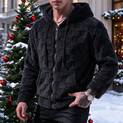 Men's Casual Winter Warm Hooded Jacket